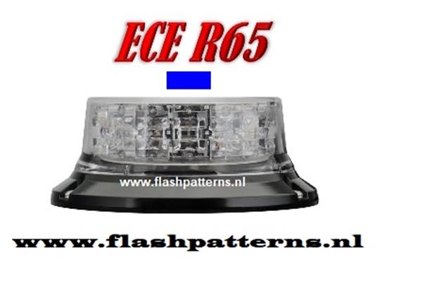 Grote foto extreem r65 led zwaailamp 12 24v blauw of oranje magneet of vast montage auto onderdelen overige auto onderdelen