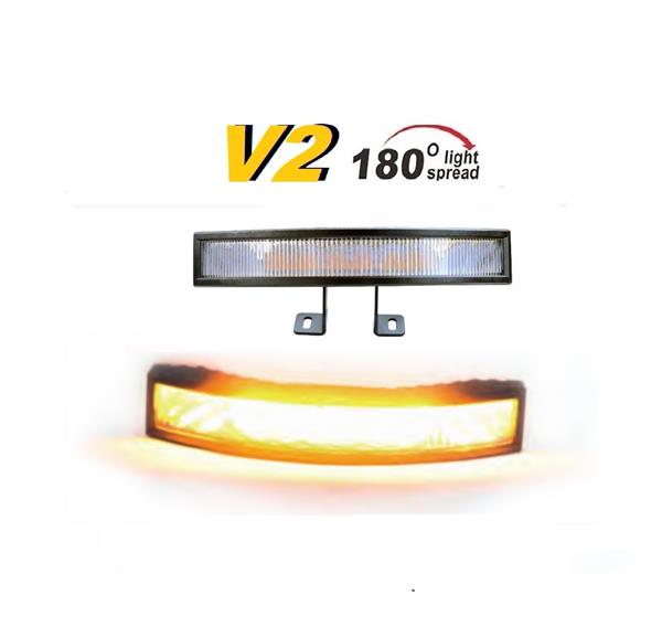 Grote foto v2 led led flitser ecer65 12 24v auto onderdelen overige auto onderdelen