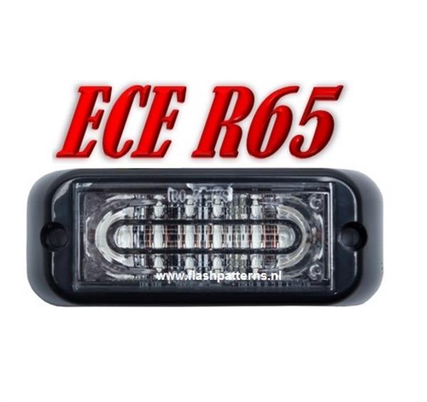 Grote foto ln6 type reflect led flitser 18 watt e keur r65 emc r10 12 24v auto onderdelen overige auto onderdelen