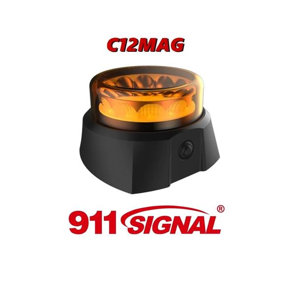 Grote foto 911 signal c12mag oplaadbaar led zwaailamp ecer65 magneet montage 5 jaar garantie. auto onderdelen overige auto onderdelen