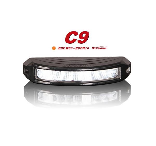 Grote foto 911signal c9 led flitser hoog intensiteit leds ecer65 ip67 12 24v 5 jaar garantie auto onderdelen overige auto onderdelen
