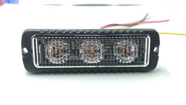 Grote foto p3 led flitser ecer65 ecer10 emc 3 x 3 watt hoog intensiteit leds 12 24v auto onderdelen overige auto onderdelen