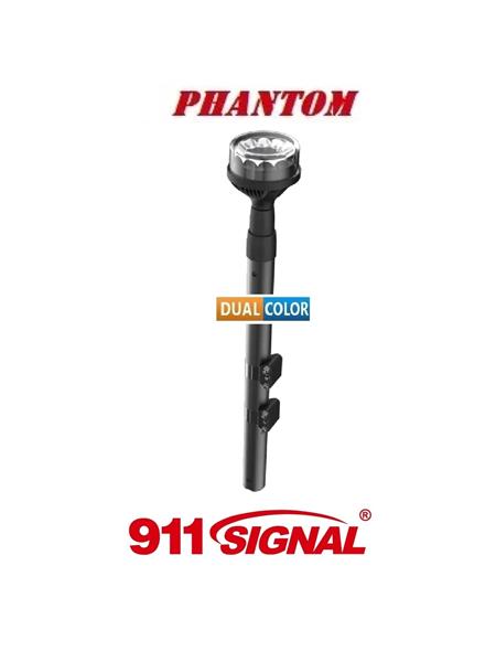 Grote foto 911 signal phantom ecer65 ecer10 led statief motor zwaailamp 12 24v dual colour amber blauw telescoo auto onderdelen overige auto onderdelen