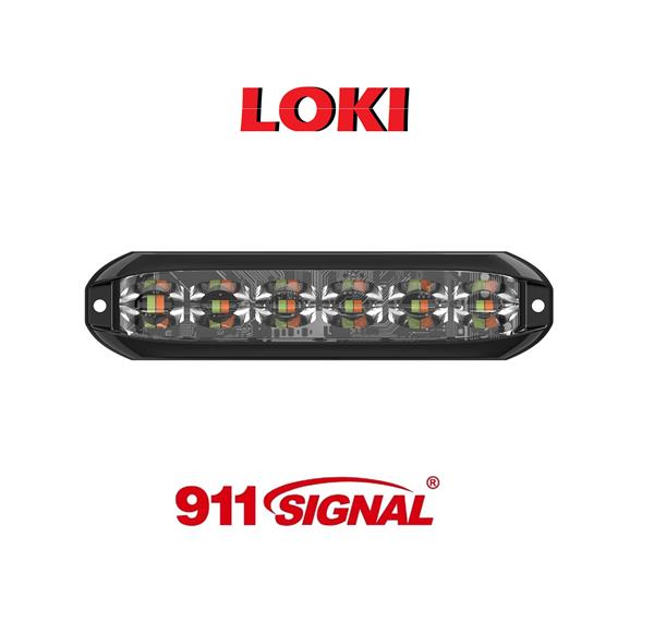 Grote foto 911signal loki led flitser dual color amber blauw ecer65 super robust en buigbaar tot 30 graden 12 2 auto onderdelen overige auto onderdelen