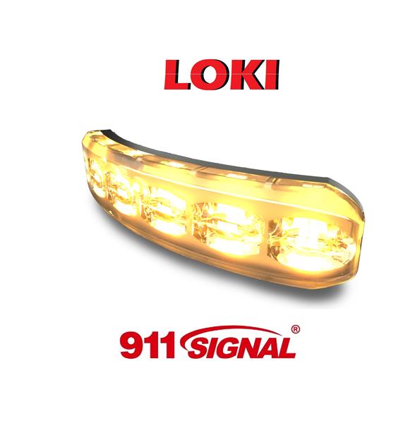 Grote foto 911signal loki led flitser dual color amber blauw ecer65 super robust en buigbaar tot 30 graden 12 2 auto onderdelen overige auto onderdelen