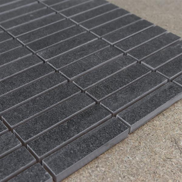 Grote foto keraselect basaltina nero super lappato 1 7x7 moza ek 30x30cm doe het zelf en verbouw tegels
