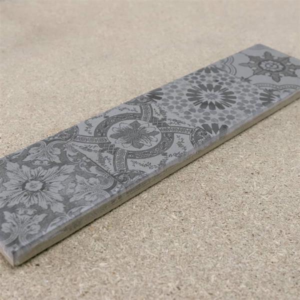 Grote foto yurtbay little decor cement grey 6x25cm doe het zelf en verbouw tegels