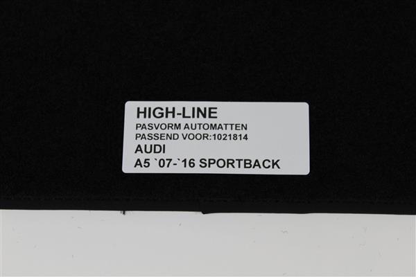 Grote foto automatten audi a5 sportback 2007 2016 velours auto onderdelen overige auto onderdelen