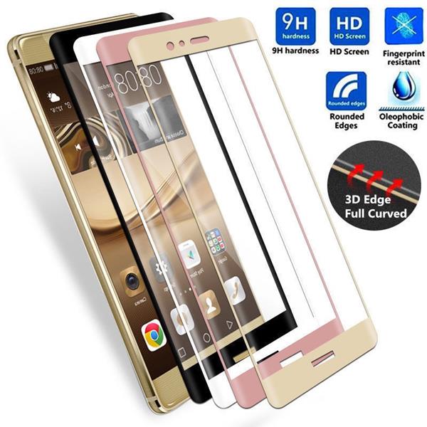 Grote foto drphone huawei p9 glas 4d volledige glazen dekking full coverage curved edge frame tempered glass zw telecommunicatie mobieltjes