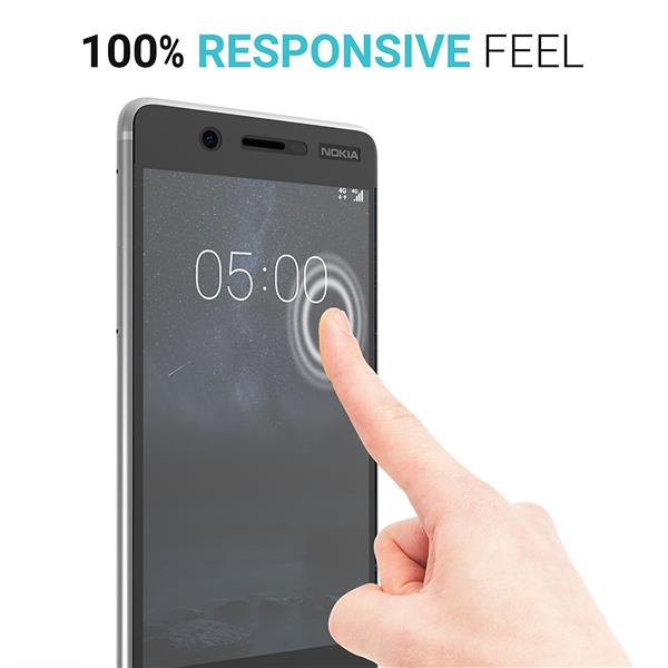 Grote foto drphone nokia 5 glas 4d volledige glazen dekking full coverage curved edge frame tempered glass zwar telecommunicatie mobieltjes