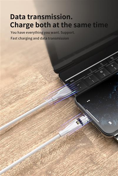 Grote foto drphone omnia 540 3 in 1 micro usb lightning usb c magnetische oplaadkabel oplader 9v ka telecommunicatie opladers en autoladers