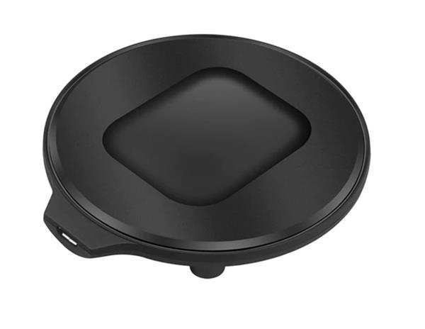 Grote foto drphone qla4 draadloze oplader ios pods 2 android earbuds wireless charger qi lader zwart telecommunicatie opladers en autoladers