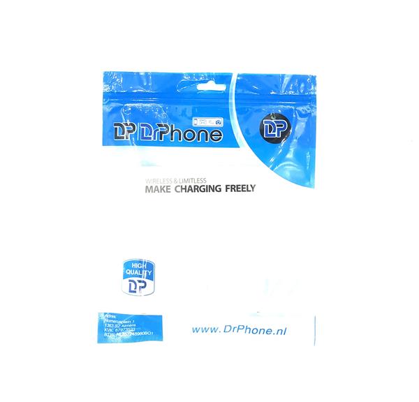 Grote foto drphone qla4 draadloze oplader ios pods 2 android earbuds wireless charger qi lader zwart telecommunicatie opladers en autoladers