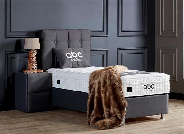 Grote foto 1 persoons opberg boxspring ritz cr me beige huis en inrichting bedden