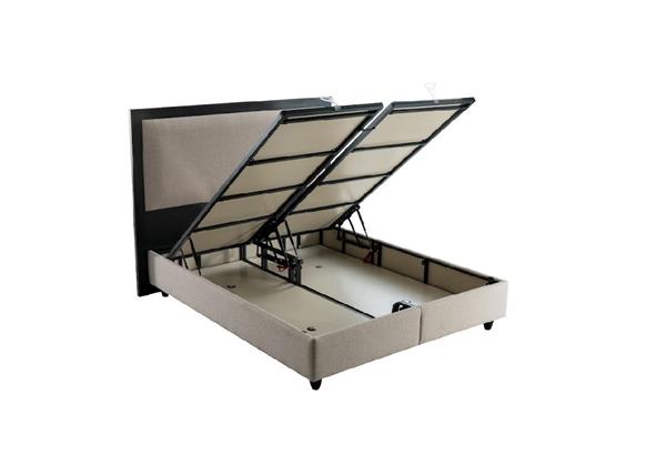 Grote foto opberg boxspring milano huis en inrichting bedden