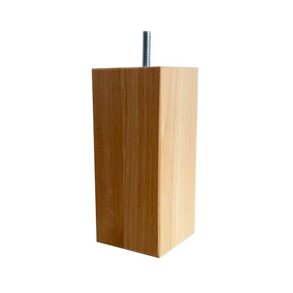 Grote foto losse houten boxspring poten set eikenhout 15 cm 6x huis en inrichting bedden