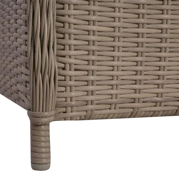 Grote foto vidaxl tuinstoelen 2 st met kussens poly rattan bruin tuin en terras tuinmeubelen