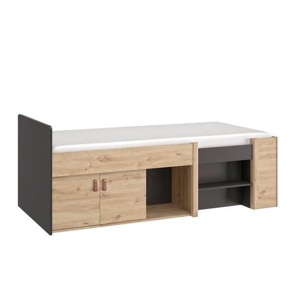 Grote foto arthus kajuitbed gami antiek en kunst stoelen en banken