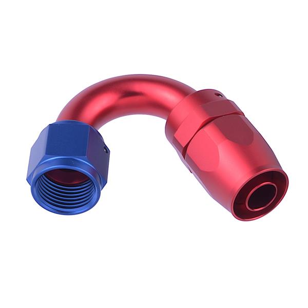 Grote foto reusable swivel hose ends 150 graden an8 auto onderdelen tuning en styling