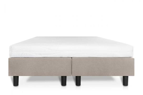 Grote foto boxspring studio mascot beige cr me huis en inrichting bedden