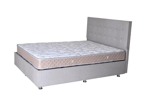 Grote foto boxspring met opbergruimte luxe pocket matras knopen huis en inrichting bedden