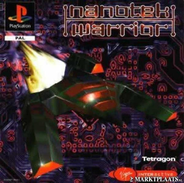 Grote foto ps1 nanotek warrior spelcomputers games playstation