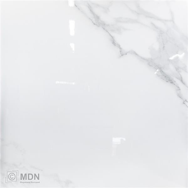 Grote foto marmer look carrara vloertegels keramiek 120x120 cm 2 88m doe het zelf en verbouw tegels