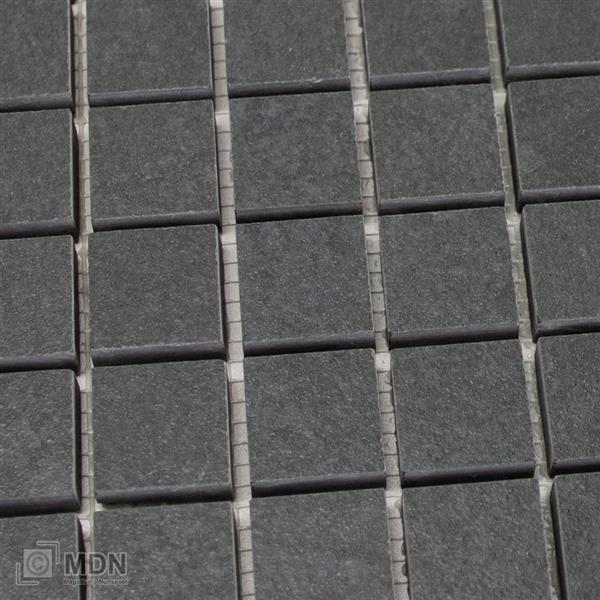 Grote foto leiden negro 25x25 mm mozaiek op matten van 33x33 cm 0 11m doe het zelf en verbouw tegels