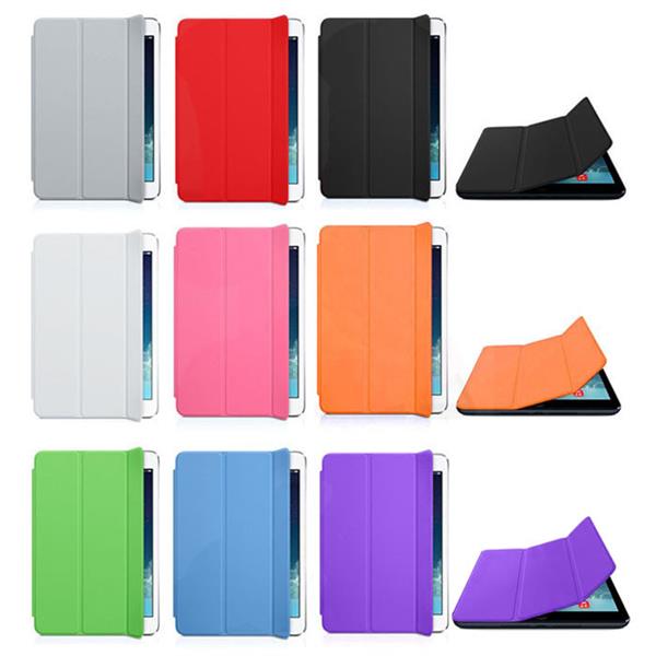 Grote foto smartcase back cover ipad air 1 2 case hoes sleeve 4 kleuren telecommunicatie mobieltjes