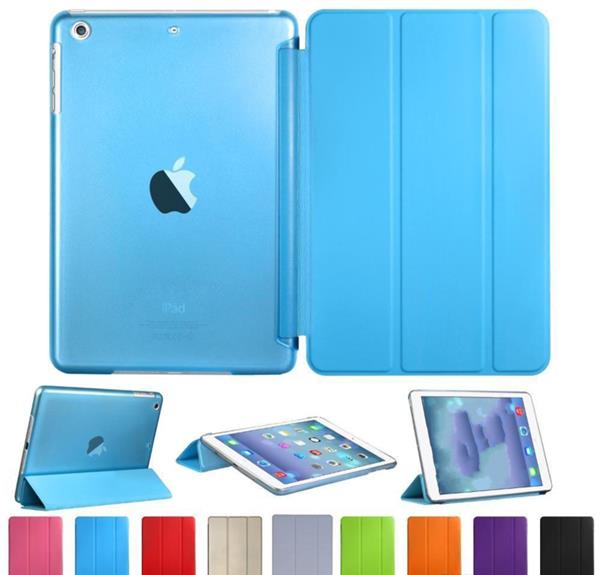 Grote foto smartcase back cover ipad air 1 2 case hoes sleeve 4 kleuren telecommunicatie mobieltjes