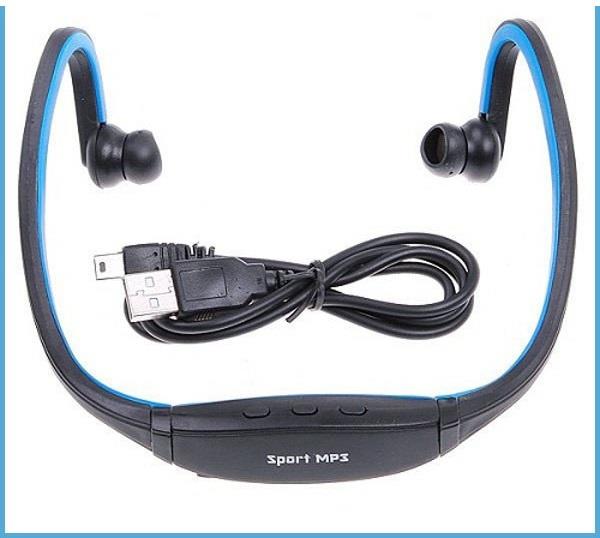 Grote foto mp3 speler headset in ear koptelefoon sd draadloos hardlopen 4 kleuren audio tv en foto mp3 accessoires overige