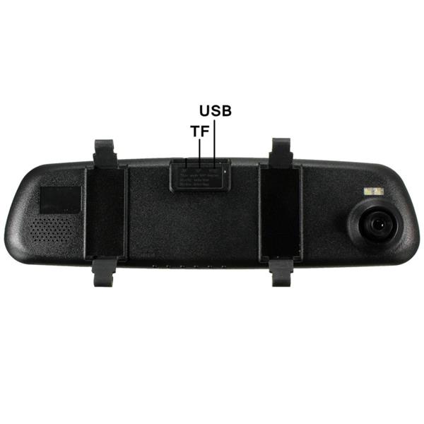 Grote foto dashcam achteruitkijkspiegel spiegel camera binnenspeigel full hd 1080p audio tv en foto algemeen