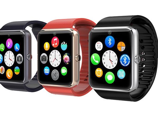 Grote foto smartwatch smart watch android horloge bluetooth nfc 4 kleuren 3 kleding dames horloges