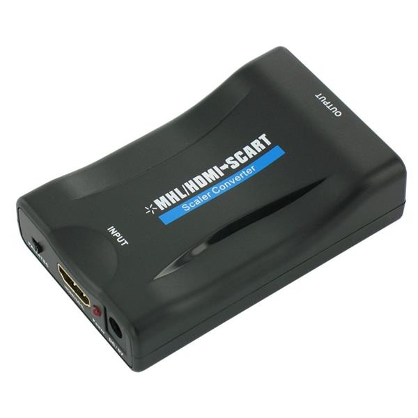 Grote foto hdmi scart convertor adapter omvormer schakelaar verloop audio tv en foto onderdelen en accessoires