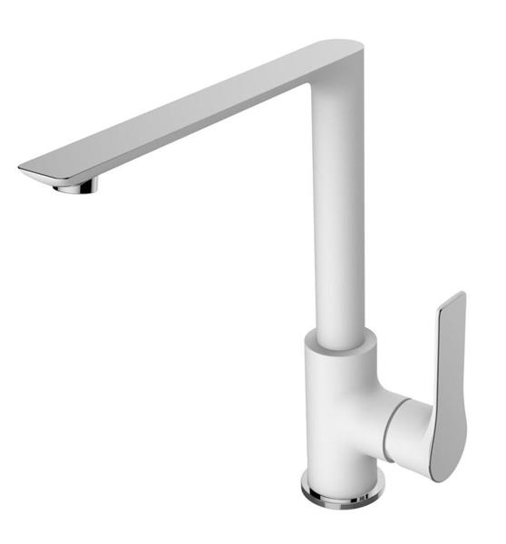 Grote foto casma nhendel keukenmengkraan wit chroom doe het zelf en verbouw sanitair