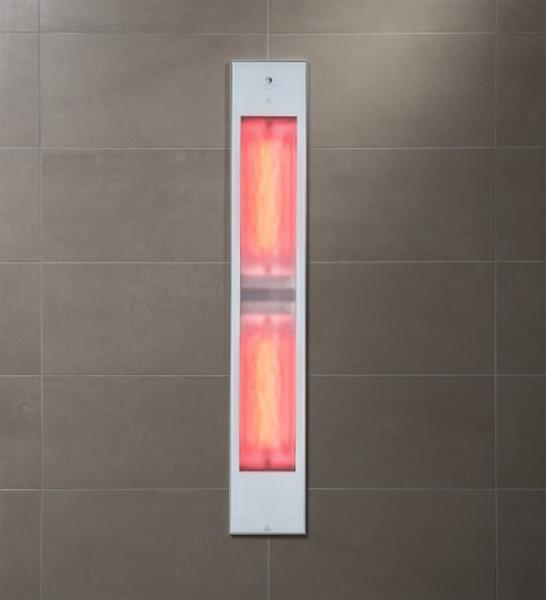 Grote foto sunshower square pure xl 2.0 white inbouw infrarood beauty en gezondheid zonnebanken