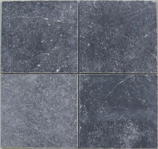 Grote foto getrommeld marmer natuursteen karia black 20 x 20 cm 0 8m doe het zelf en verbouw tegels
