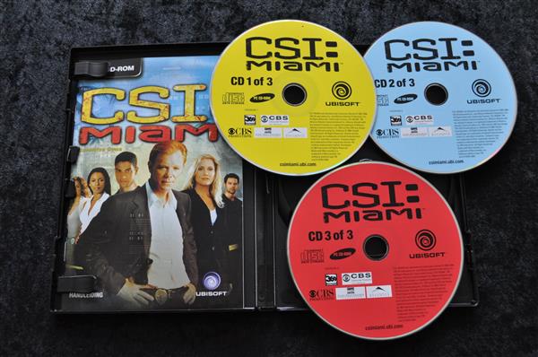 Grote foto csi crime scene investigation miami pc game spelcomputers games pc