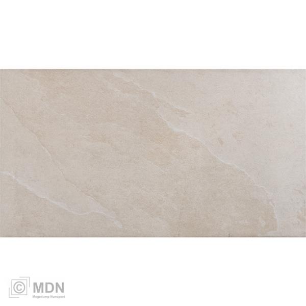 Grote foto cristacer leiden crema 33 x 60 cm beige vloertegels 1m doe het zelf en verbouw tegels