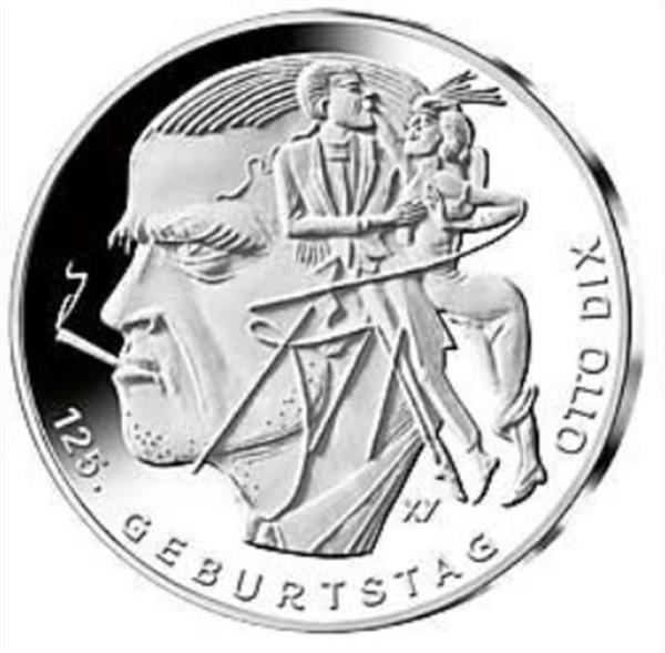 Grote foto duitsland 20 euro 2016 otto dix verzamelen munten overige