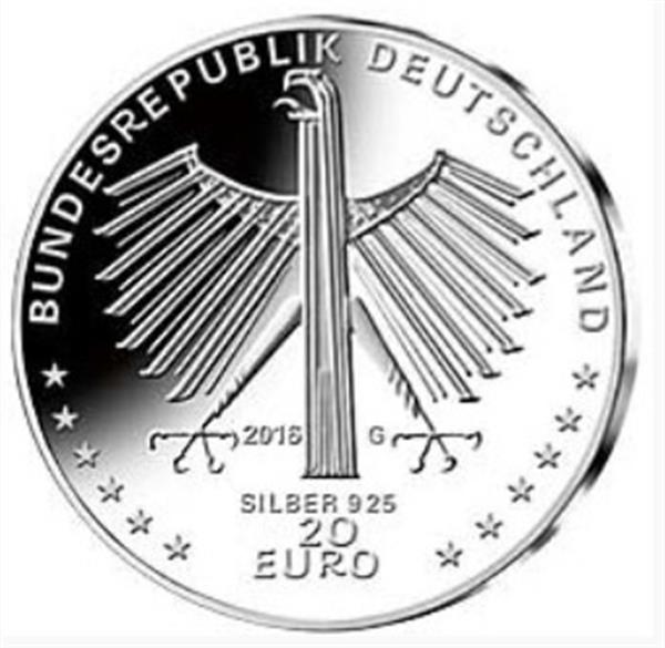 Grote foto duitsland 20 euro 2016 otto dix verzamelen munten overige