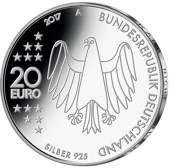 Grote foto duitsland 20 euro 2017 reformatie luther verzamelen munten overige