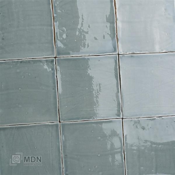 Grote foto oud makkum lagune handvorm tegels 13x13 cm 0 5m doe het zelf en verbouw tegels