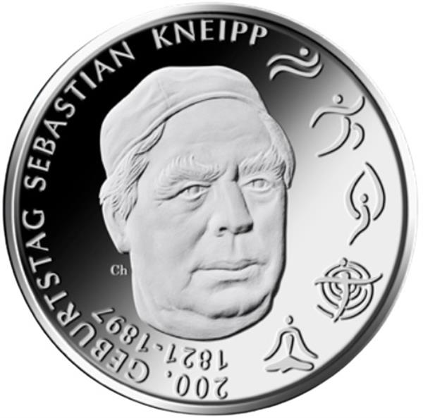 Grote foto duitsland 20 euro 2021 sebastian kneipp verzamelen munten overige