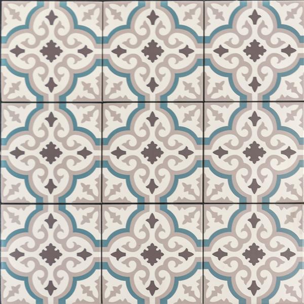Grote foto portugese vintage tegels 20x20 cm met blauw grijs en wit 1m doe het zelf en verbouw tegels