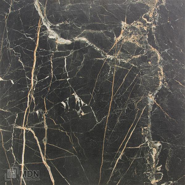 Grote foto devine black and gold mat zwarte vloertegels met gouden ader 60x60 1 44m doe het zelf en verbouw tegels
