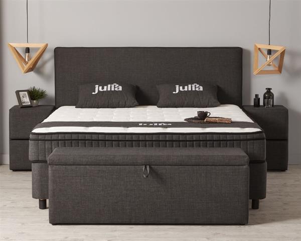 Grote foto opberg boxspring julia 160x200 huis en inrichting bedden