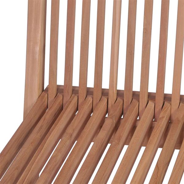 Grote foto vidaxl tuinstoelen inklapbaar 4 st massief teakhout tuin en terras tuinmeubelen