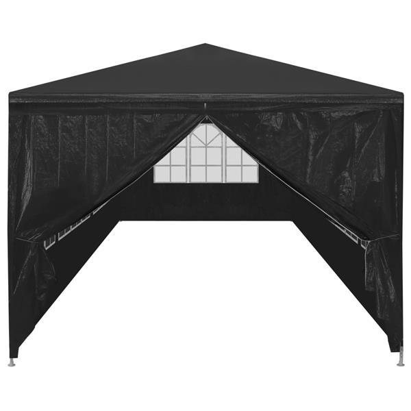 Grote foto vidaxl partytent 3x9 m antraciet tuin en terras overige tuin en terras