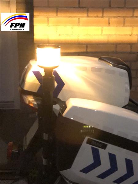 Grote foto mcx dl pro ecer65 ecer10 led motor zwaailamp 12 24v blauw klasse ii auto onderdelen overige auto onderdelen